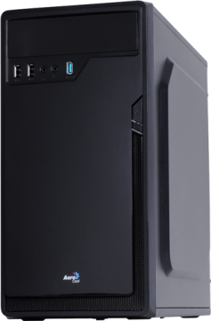 Компьютерный корпус Aerocool ADVANCE CS-100 Black (4713105955194)