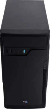 Компьютерный корпус Aerocool ADVANCE CS-100 Black (4713105955194)