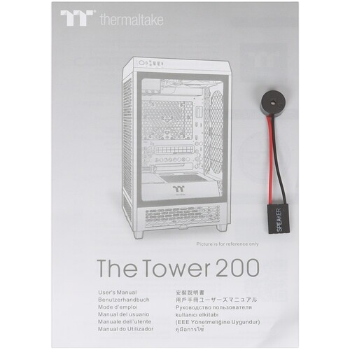 Компьютерный корпус Thermaltake The Tower 200 TG Snow White (CA-1X9-00S6WN-00)