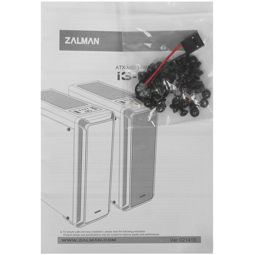 Компьютерный корпус Zalman i3 EDGE Black