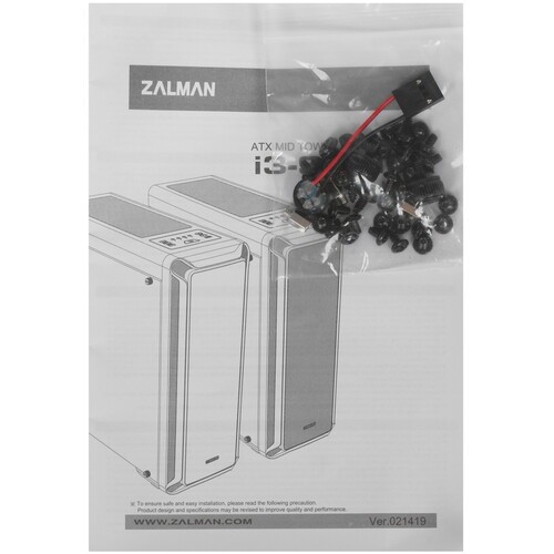 Компьютерный корпус Zalman i3 EDGE Black