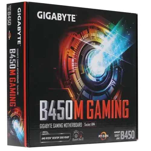 Материнская плата GIGABYTE B450M GAMING