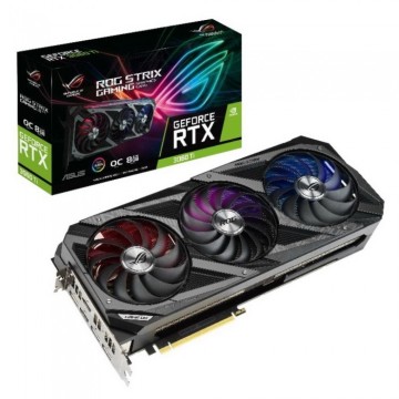 Видеокарта ASUS (ROG-STRIX-RTX3060TI-O8G-GAMING) GeForce RTX 3060 Ti 8Gb ROG STRIX OC