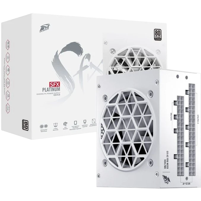 Блок питания 1STPLAYER 750W SFX Platinum White (PS-750SFX-WH)