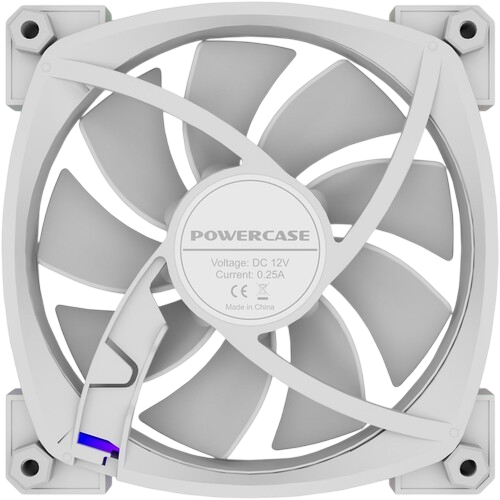 Вентилятор для корпуса Powercase (M55-12W ARGB) White