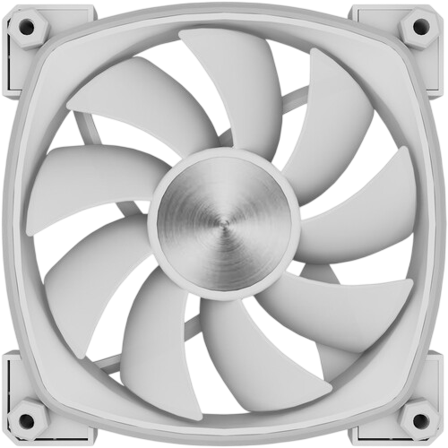 Вентилятор для корпуса Powercase (M55-12W ARGB) White