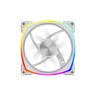 Вентилятор для корпуса Powercase (M55-12W ARGB) White