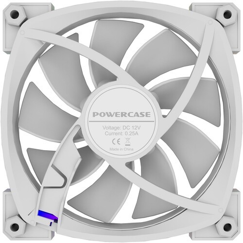 Вентилятор для корпуса Powercase (M55-12W ARGB) White