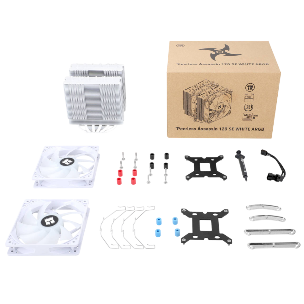Кулер для процессора Thermalright Peerless Assassin 120 SE ARGB White (TRPA120SEAW)