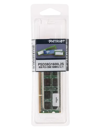 Оперативная память 8 Gb 1600 MHz PATRIOT SL (PSD38G1600L2S)