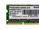 Оперативная память 8 Gb 1600 MHz PATRIOT SL (PSD38G1600L2S)