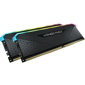 Оперативная память 16 Gb 3600 MHz Corsair VENGEANCE RGB RS Black (CMG16GX4M2D3600C18)