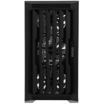 Компьютерный корпус 1STPLAYER BULLET HUNTER H2 FRGB Black (H2-BK-4F1)