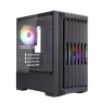 Компьютерный корпус 1STPLAYER BULLET HUNTER H2 FRGB Black (H2-BK-4F1)