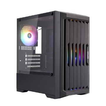Компьютерный корпус 1STPLAYER BULLET HUNTER H2 FRGB Black (H2-BK-4F1)