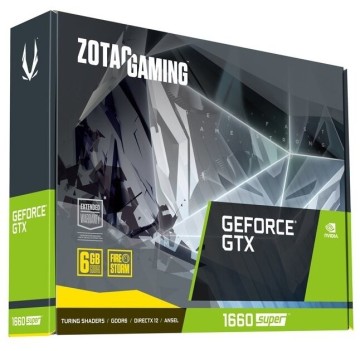 Видеокарта ZOTAC (ZT-T16620F-10L) GeForce GTX 1660 SUPER 6GB Twin Fan