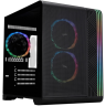 Компьютерный корпус 1STPLAYER VT5 ARGB Black (VT5-BK-3FS7)