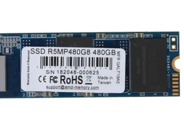 Твердотельный накопитель AMD 480 Gb Radeon R5 R5MP480G8