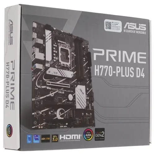 Материнская плата ASUS PRIME H770-PLUS D4 90MB1CU0-M0EAY0