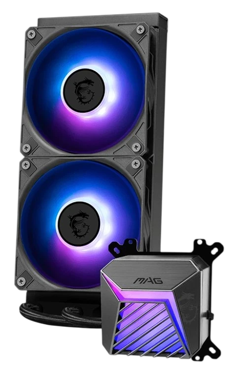 Система жидкостного охлаждения для процессора MSI MAG CORELIQUID A15 240 ARGB (306-7ZWAA11-L80)