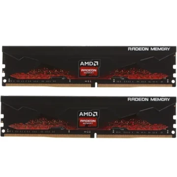 Оперативная память 32 Gb 3200 MHz AMD R9 GAMERS SERIES Black (R9S432G3206U2K) 