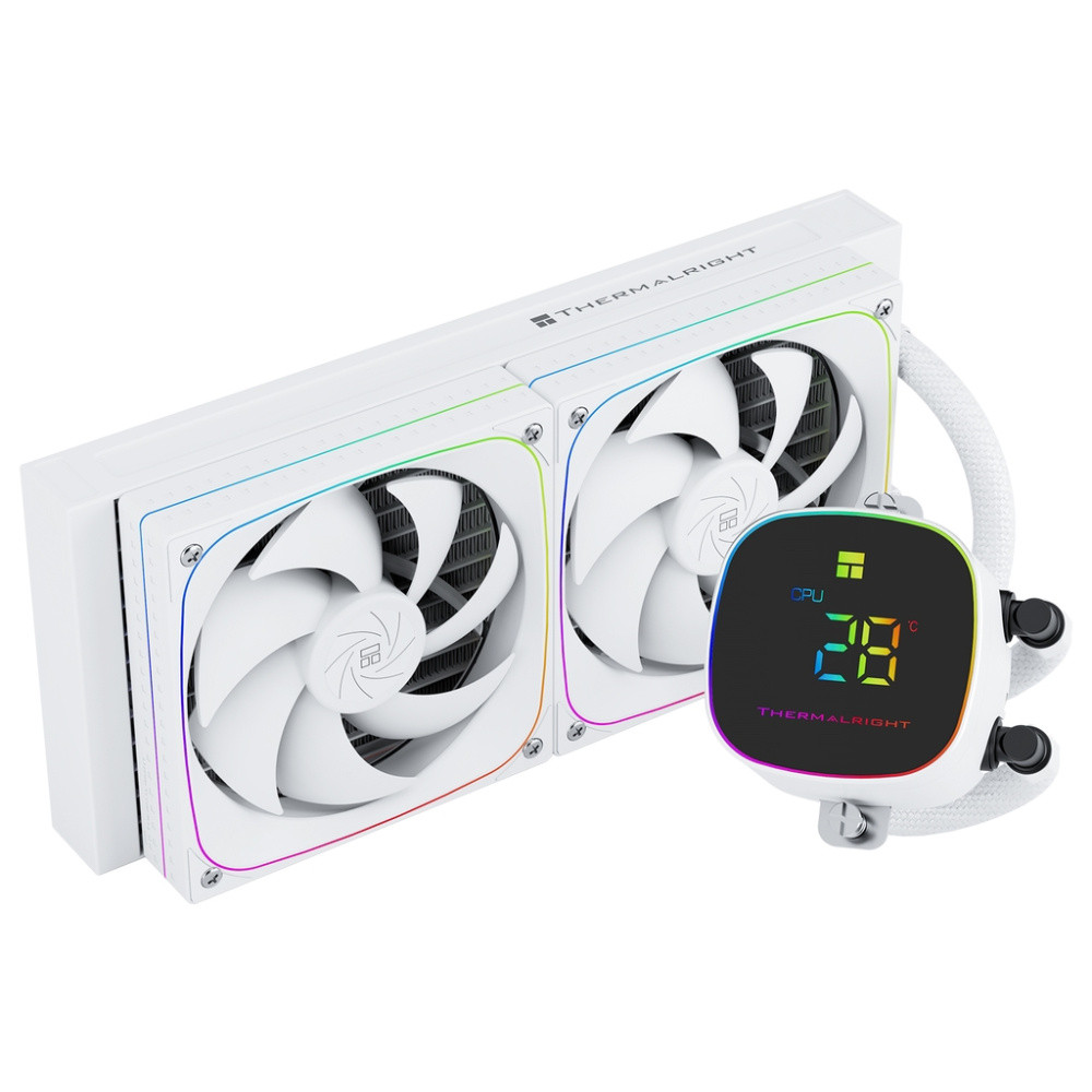 Система жидкостного охлаждения для процессора Thermalright Frozen Horizon 240 Digital ARGB White (TRFH240DAW)