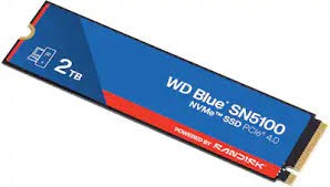 Твердотельный накопитель Western Digital 2000 Gb SN5100 Blue (WDBS4F0020BNC-WRSN)
