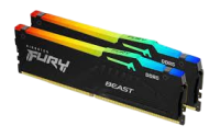 Оперативная память 32 Gb 5600 MHz Kingston FURY Beast RGB Black (KF556C40BBAK2-32)