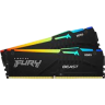 Оперативная память 32 Gb 5600 MHz Kingston FURY Beast RGB Black (KF556C40BBAK2-32)