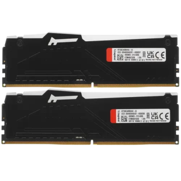 Оперативная память 32 Gb 5600 MHz Kingston FURY Beast RGB Black (KF556C40BBAK2-32)
