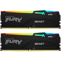 Оперативная память 32 Gb 5600 MHz Kingston FURY Beast RGB Black (KF556C40BBAK2-32)