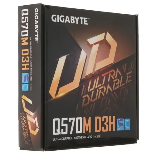 Материнская плата GIGABYTE  Q570M D3H