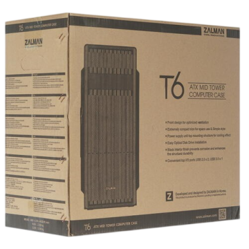 Компьютерный корпус Zalman T6 Black