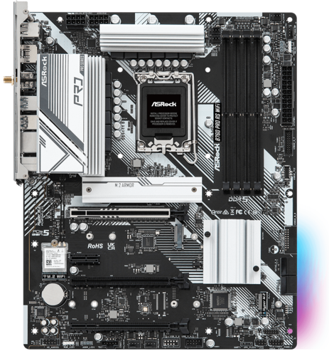 Материнская плата AsRock B760 PRO RS WIFI
