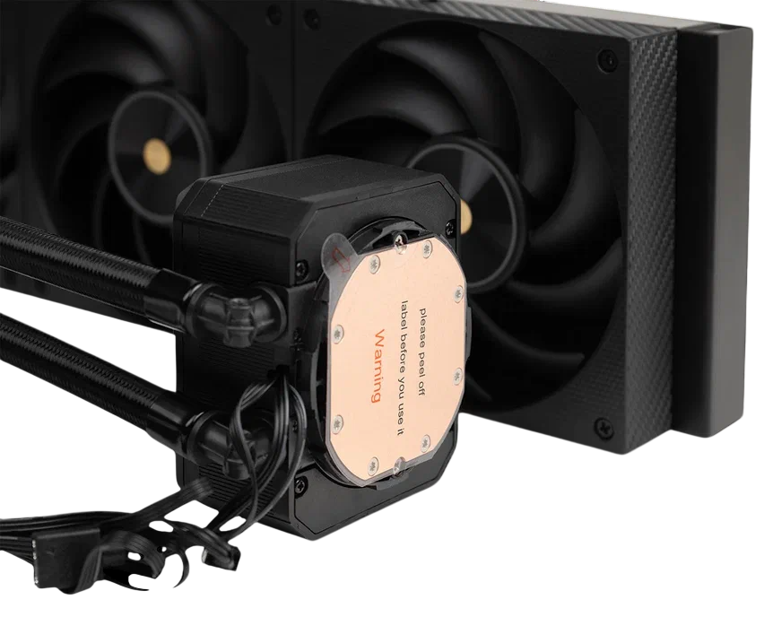 Система жидкостного охлаждения для процессора Zone 51 Stream Liquid 360DS ARGB Black (Z51STRL3ABK)