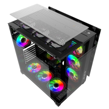 Компьютерный корпус ALSEYE Paladin-B (4 fans ARGB) TG Black