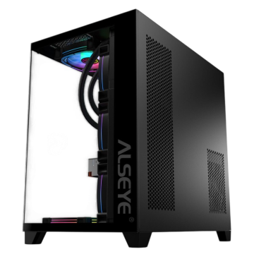 Компьютерный корпус ALSEYE Paladin-B (4 fans ARGB) TG Black
