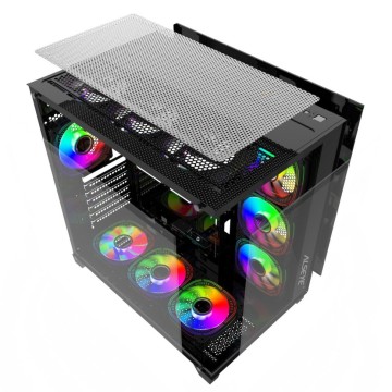 Компьютерный корпус ALSEYE Paladin-B (4 fans ARGB) TG Black