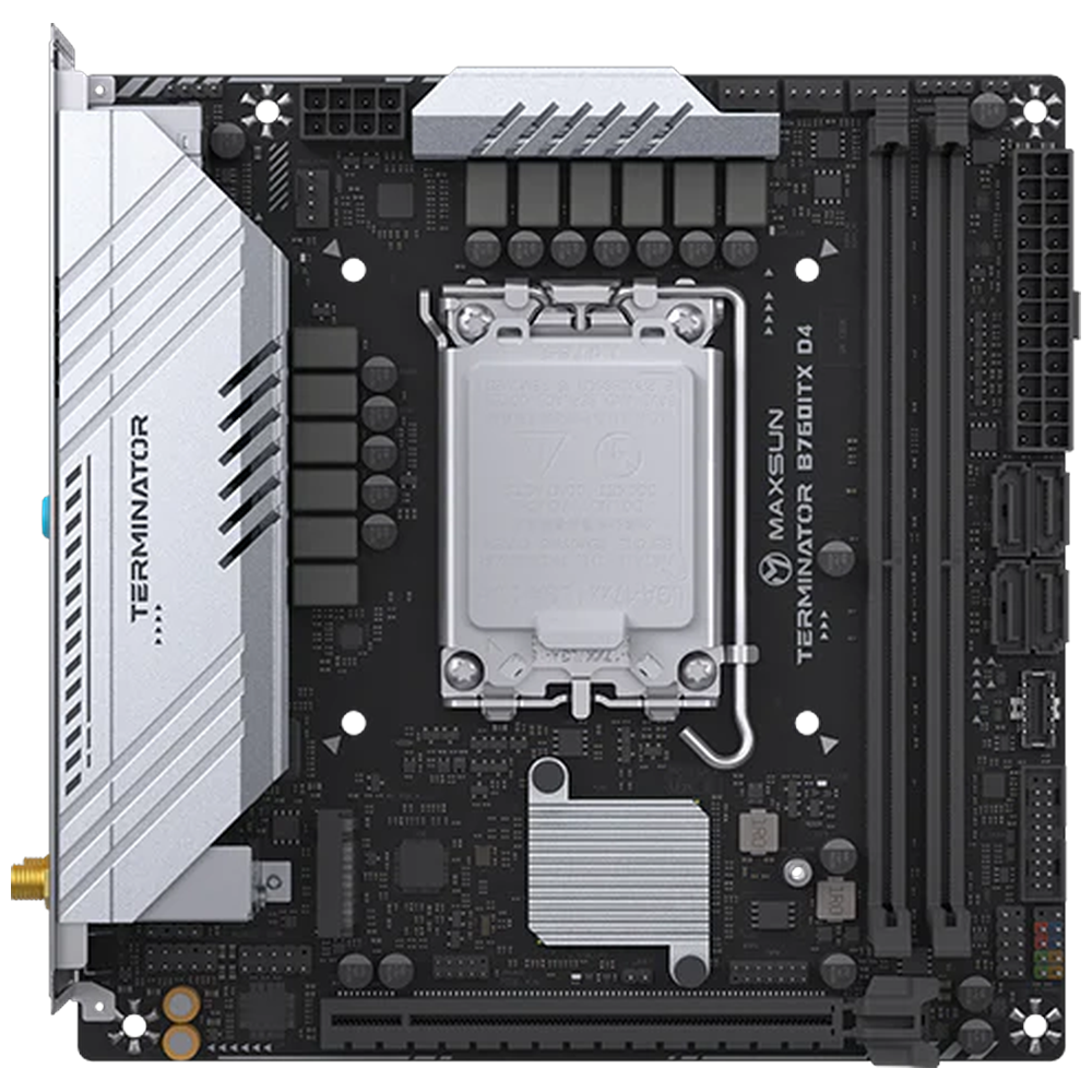 Материнская плата MaxSun MS-Terminator B760ITX D4 WIFI V3 (6940709662854)
