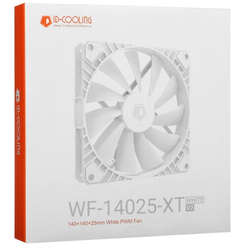 Вентилятор для корпуса ID-COOLING WF-14025-XT WHITE V2 PWM BOX