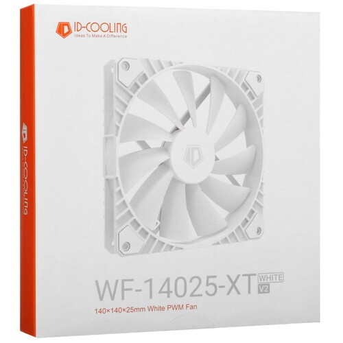 Вентилятор для корпуса ID-COOLING WF-14025-XT WHITE V2 PWM BOX