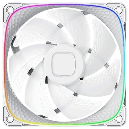 Вентилятор для корпуса Geometric Future Squama 2503W 5V ARGB White (1F2503W112001) (GF_SQM-2503W-SP)