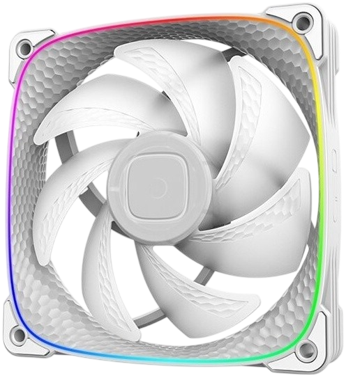 Вентилятор для корпуса Geometric Future Squama 2503W 5V ARGB White (1F2503W112001) (GF_SQM-2503W-SP)