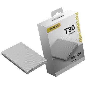 Внешний HDD HIKVISION 2000 Gb T30 Grey HS-EHDD-T30(STD)/2T/Grey/OD
