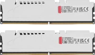 Оперативная память 32 Gb 6000 MHz Kingston FURY Beast White (KF560C36BWE2K2-32)