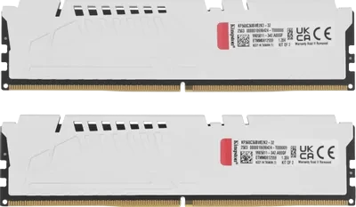 Оперативная память 32 Gb 6000 MHz Kingston FURY Beast White (KF560C36BWE2K2-32)