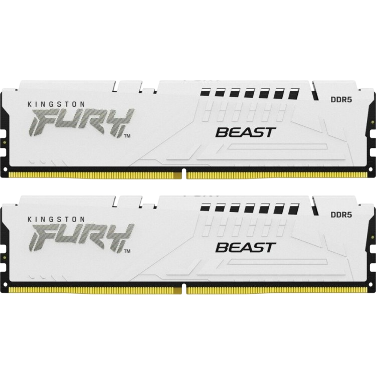 Оперативная память 32 Gb 6000 MHz Kingston FURY Beast White (KF560C36BWE2K2-32)
