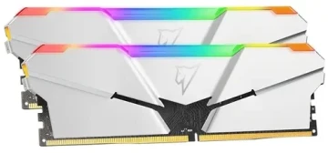 Оперативная память 16 Gb 3600 MHz NETAC SHADOW RGB Silver (NTSRD4P36DP-16SC)