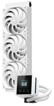 Система жидкостного охлаждения для процессора Deepcool MYSTIQUE 360 WH ARGB White (R-LX360-WHDSNMCP-G-1)
