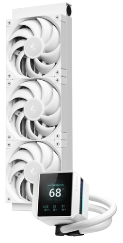 Система жидкостного охлаждения для процессора Deepcool MYSTIQUE 360 WH ARGB White (R-LX360-WHDSNMCP-G-1)